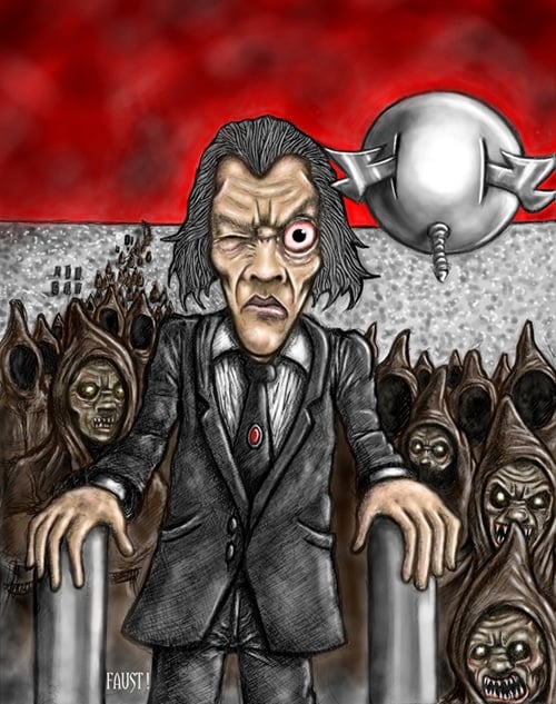 Black Market Art Company The Tall Man Print