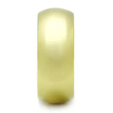 IP Gold(Ion Plating) Stainless Steel Ring with No Stone - Alamode - Flyclothing LLC