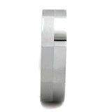 TK1667 - High polished (no plating) Stainless Steel Ring with No Stone - Alamode - Flyclothing LLC