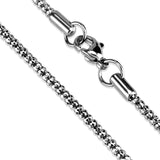 TK2424 - High polished (no plating) Stainless Steel Chain with No Stone - Alamode