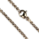 TK2425R - IP Rose Gold(Ion Plating) Stainless Steel Chain with No Stone - Alamode