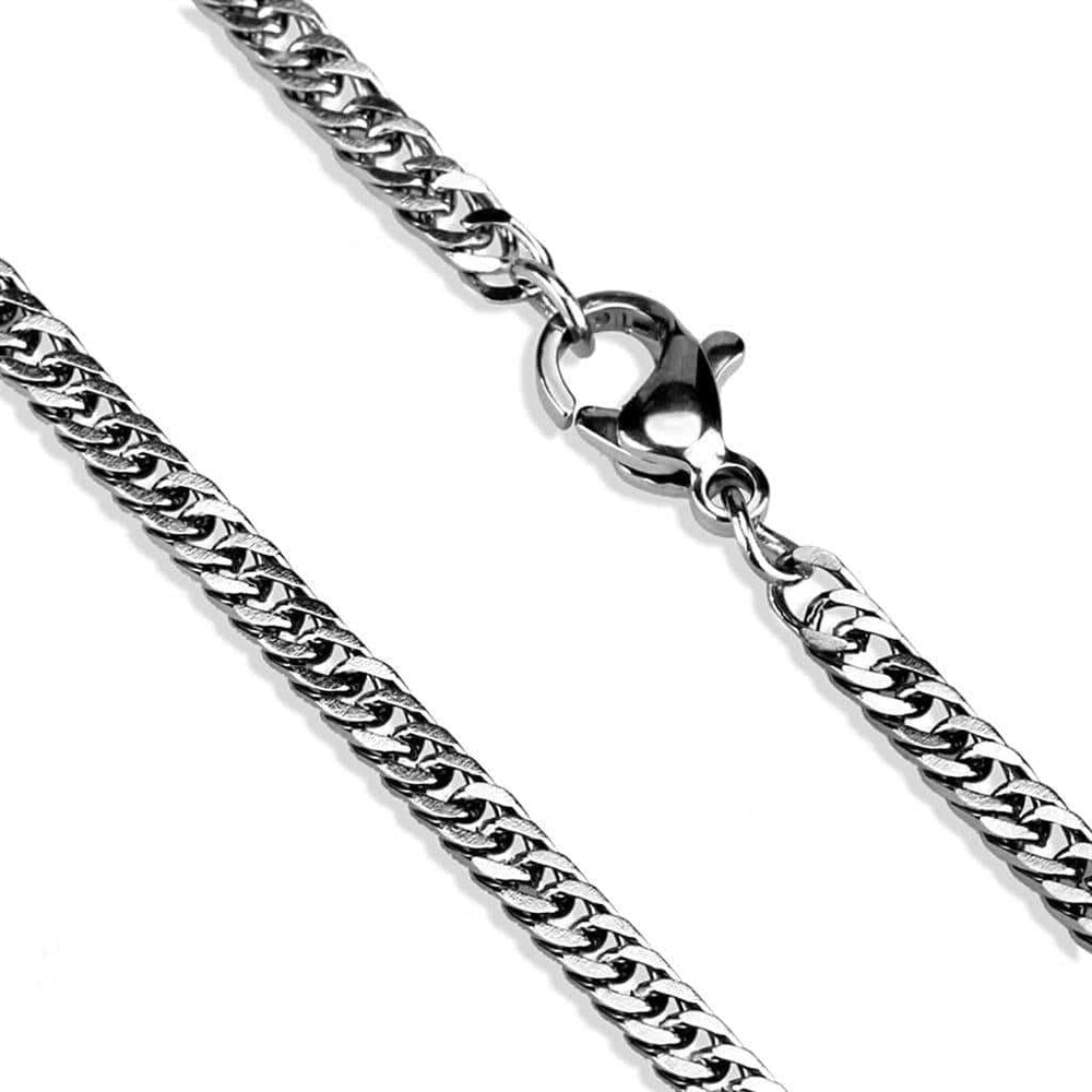 TK2429 - High polished (no plating) Stainless Steel Chain with No Stone - Alamode - Flyclothing LLC