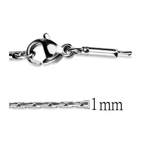 TK2437 - High polished (no plating) Stainless Steel Chain with No Stone - Alamode - Flyclothing LLC