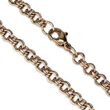 TK2438R - IP Rose Gold(Ion Plating) Stainless Steel Chain with No Stone - Alamode