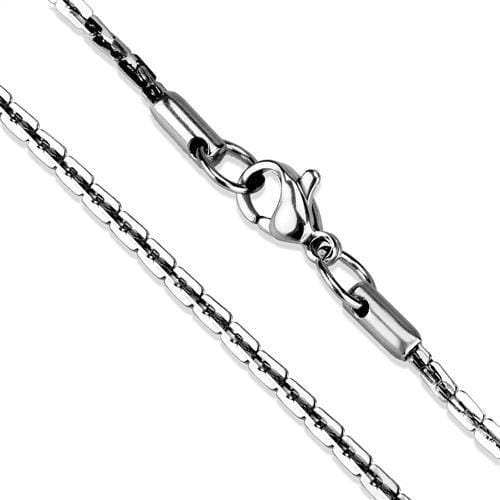 TK2440 - High polished (no plating) Stainless Steel Chain with No Stone - Alamode - Flyclothing LLC