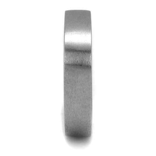 TK2668 - High polished (no plating) Stainless Steel Ring with No Stone - Alamode - Flyclothing LLC
