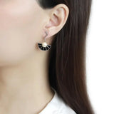 TK3612 - No Plating Stainless Steel Earrings with Synthetic Pearl in White - Alamode - Flyclothing LLC