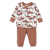 Cowboy Baby Boy Set – Western Spirit Bamboo & Cotton - Tesa Babe - Flyclothing LLC