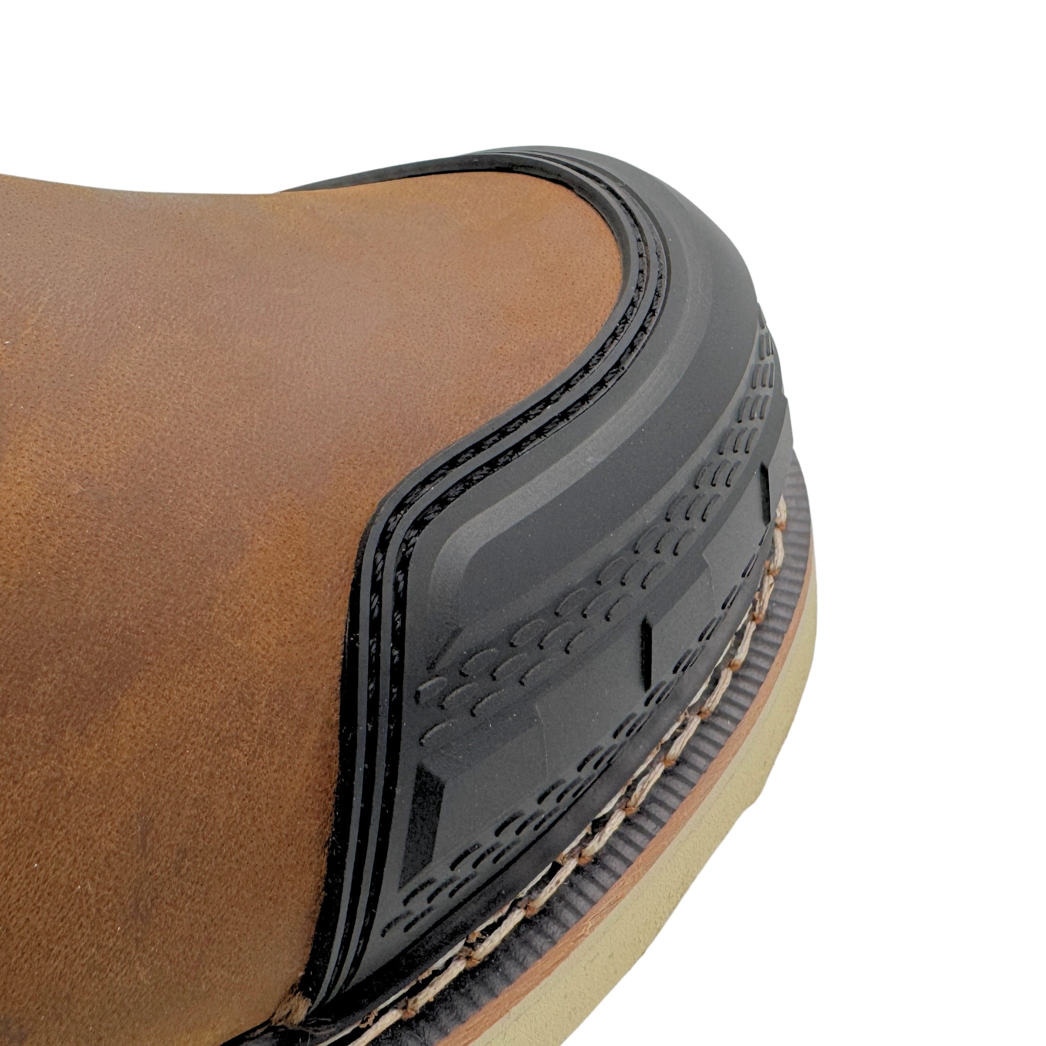 Guardian: Men's 6" Rubber Toe Work Boot – Brown [Soft Toe | Puncture-Resistant | EH | Slip-Resistant] 9270 - AdTec - Flyclothing LLC