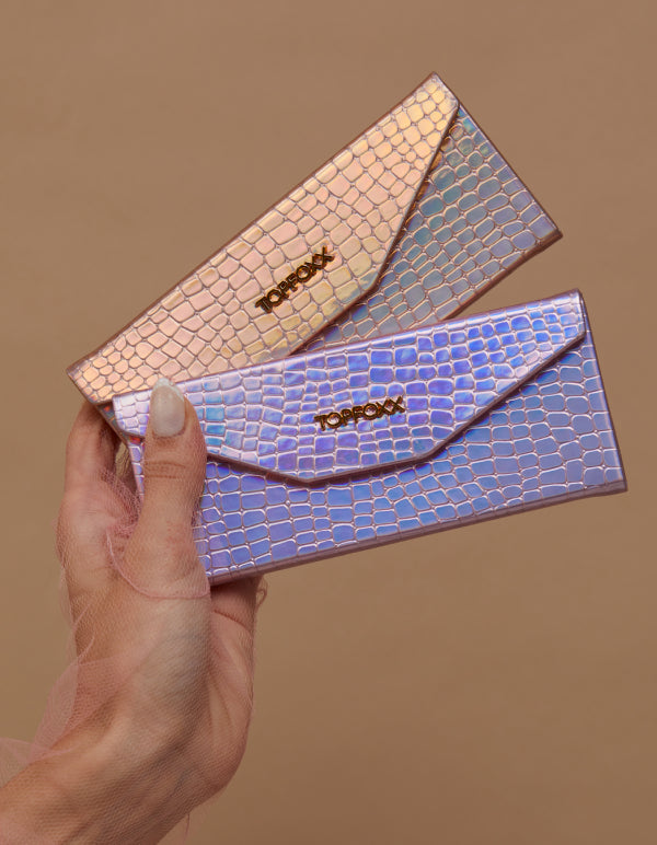 Pink Foldable Holographic Case - TopFoxx - Flyclothing LLC