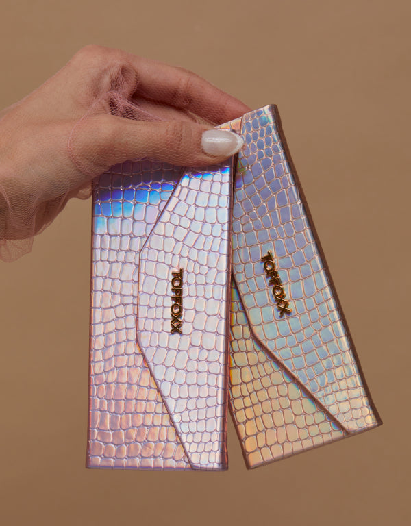 Nude Foldable Holographic Case - TopFoxx - Flyclothing LLC