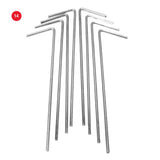 Frames Part #14 - Canopy Stakes and Tie Downs - Logo Brands - Flyclothing LLC