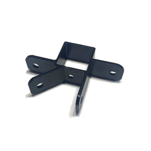 10x10 Canopy with Swing Wall Part #7 Black Support Beam Connector - Logo Brands - Flyclothing LLC