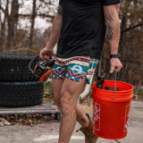 Men’s Double-Layer Mesh Training Shorts — 5" Inseam - DIRTY COWBOY USA - Flyclothing LLC