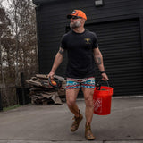 Men’s Double-Layer Mesh Training Shorts — 5" Inseam - DIRTY COWBOY USA - Flyclothing LLC