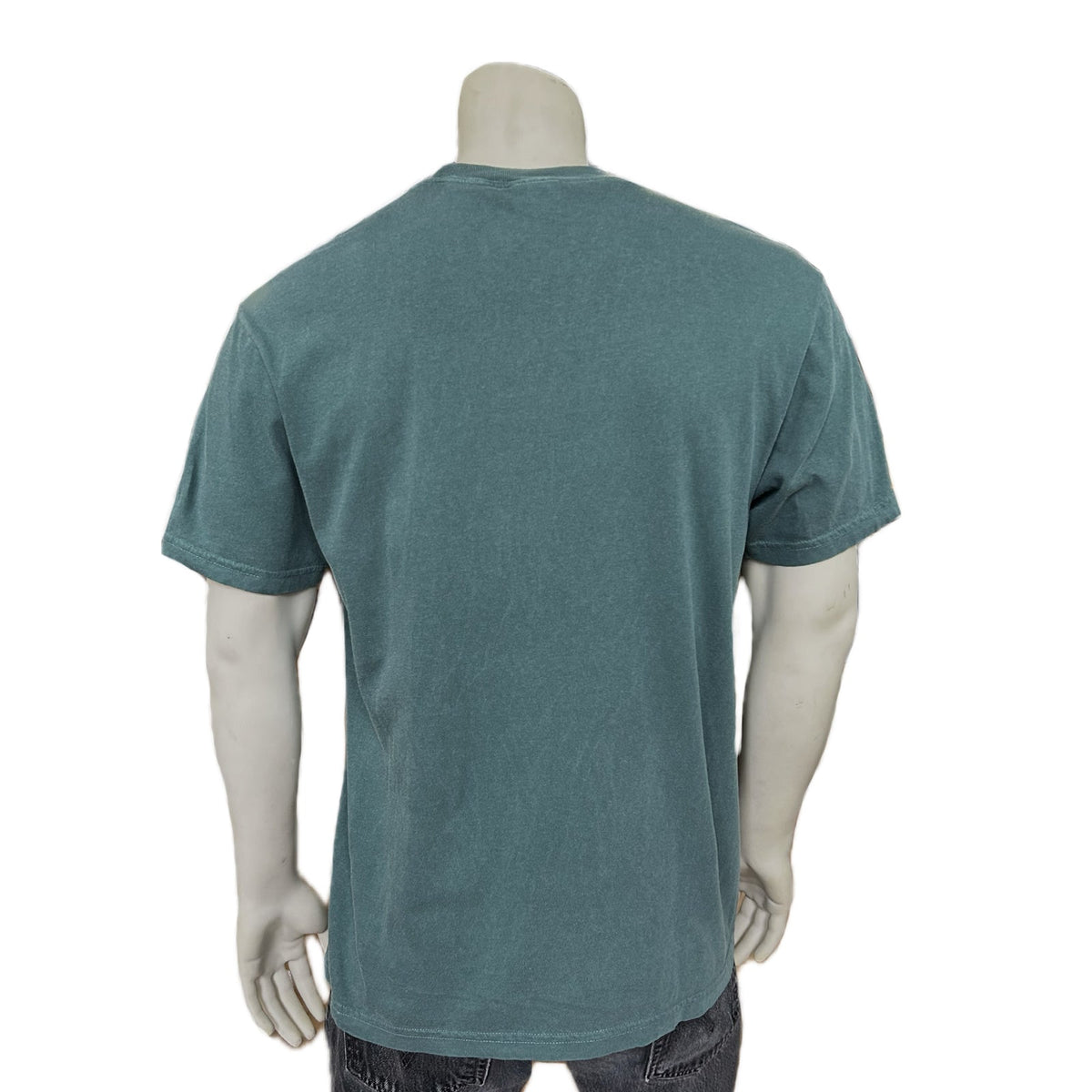Rockmount Men's Teal Bronc 100% Cotton Western T-Shirt - Rockmount Clothing - Flyclothing LLC