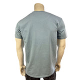 Men's Rockmount Bronc 100% Cotton Ice Blue Western T-Shirt - Rockmount Clothing - Flyclothing LLC