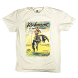 Rockmount Ranch Wear mens cream vintage bronc western t shirt - Rockmount Clothing - Flyclothing LLC