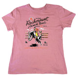Rockmount Women's Pink Bronc Western T-Shirt - Rockmount Clothing - Flyclothing LLC