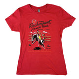 Rockmount Women's Red Bronc Western T-Shirt - front view