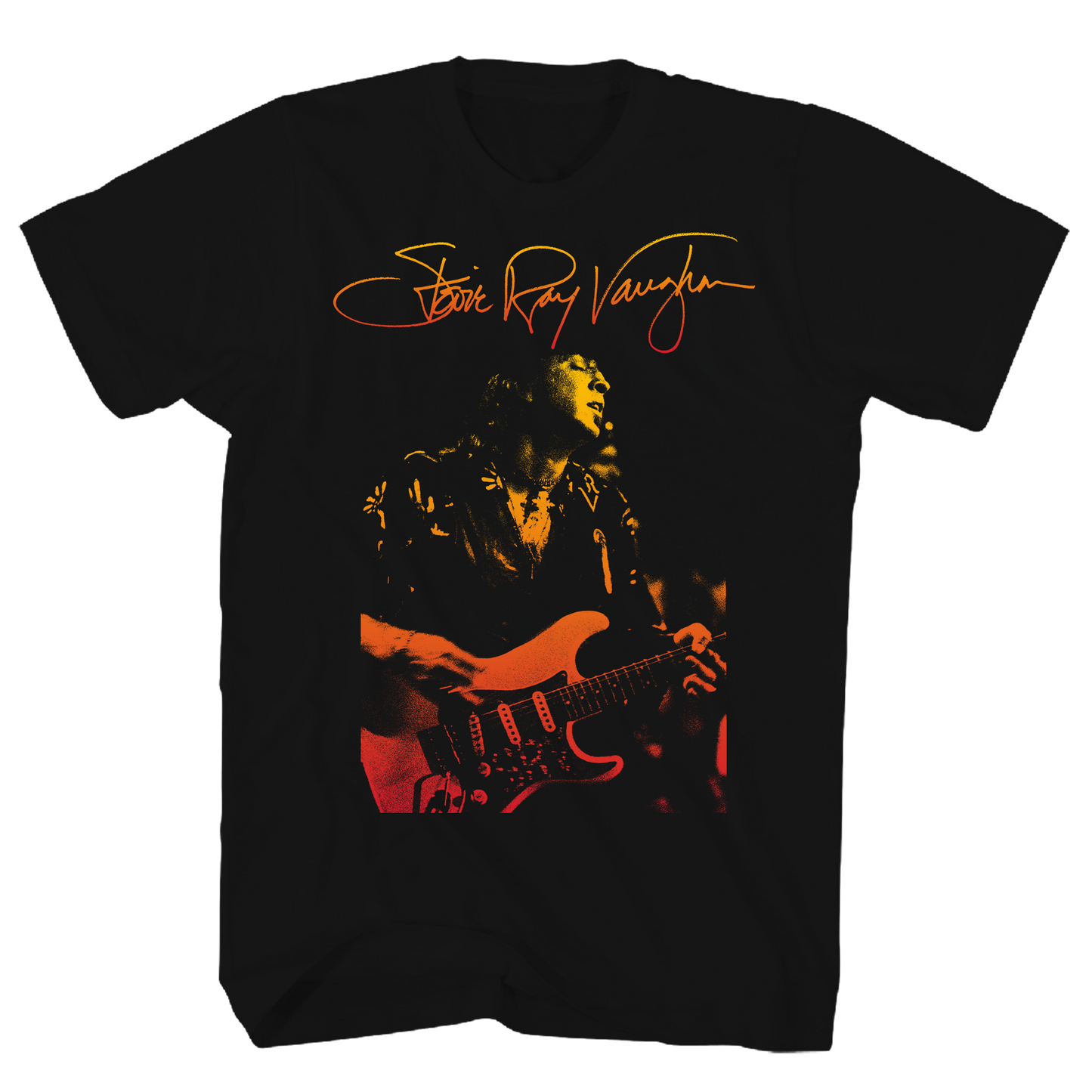 STEVIE RAY VAUGHAN GRADIENT PHOTO