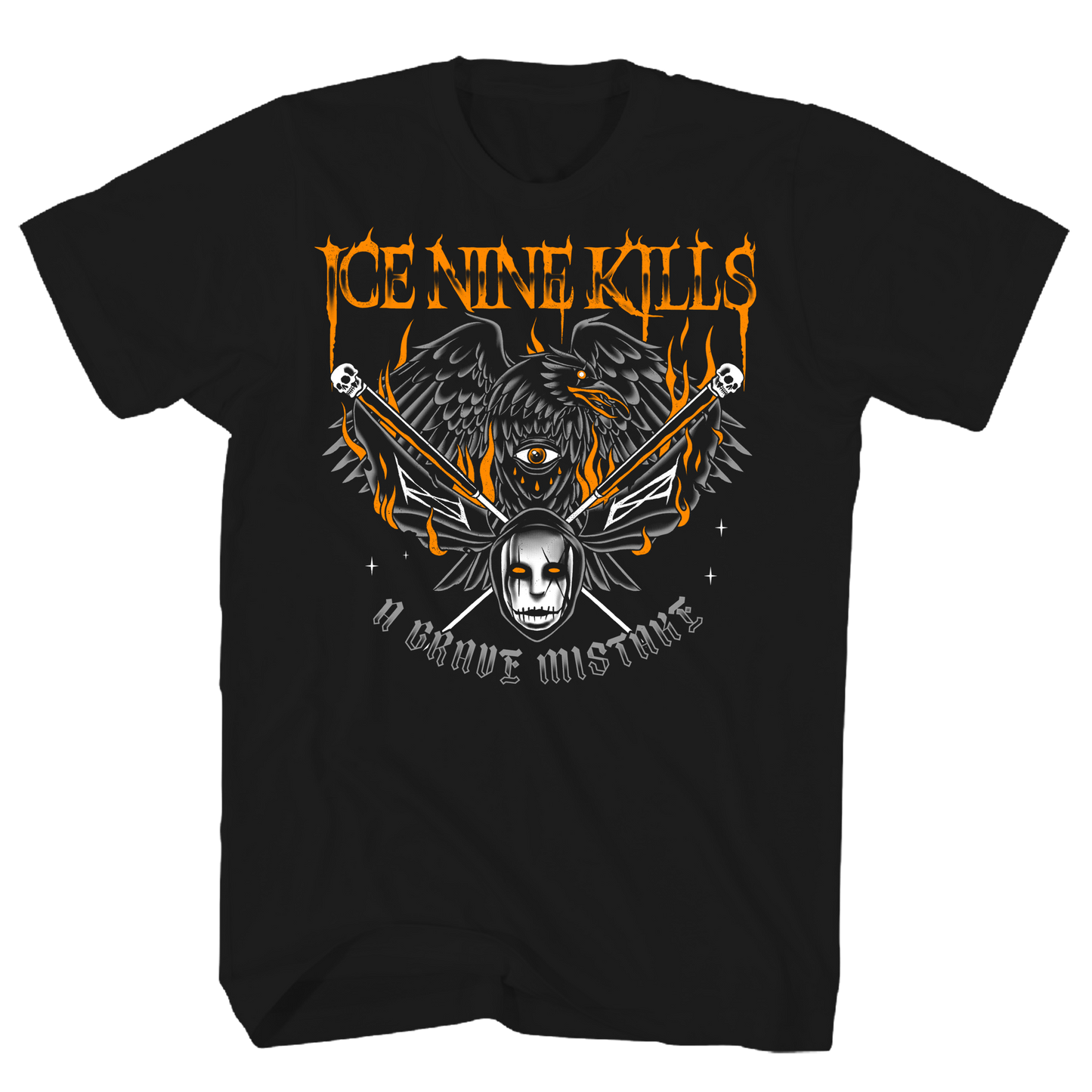 ICE NINE KILLS GRAVE MISTAKE BLACK T-SHIRT