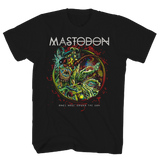 MASTODON ONE MORE ROUND IN THE SUN BLACK T-SHIRT