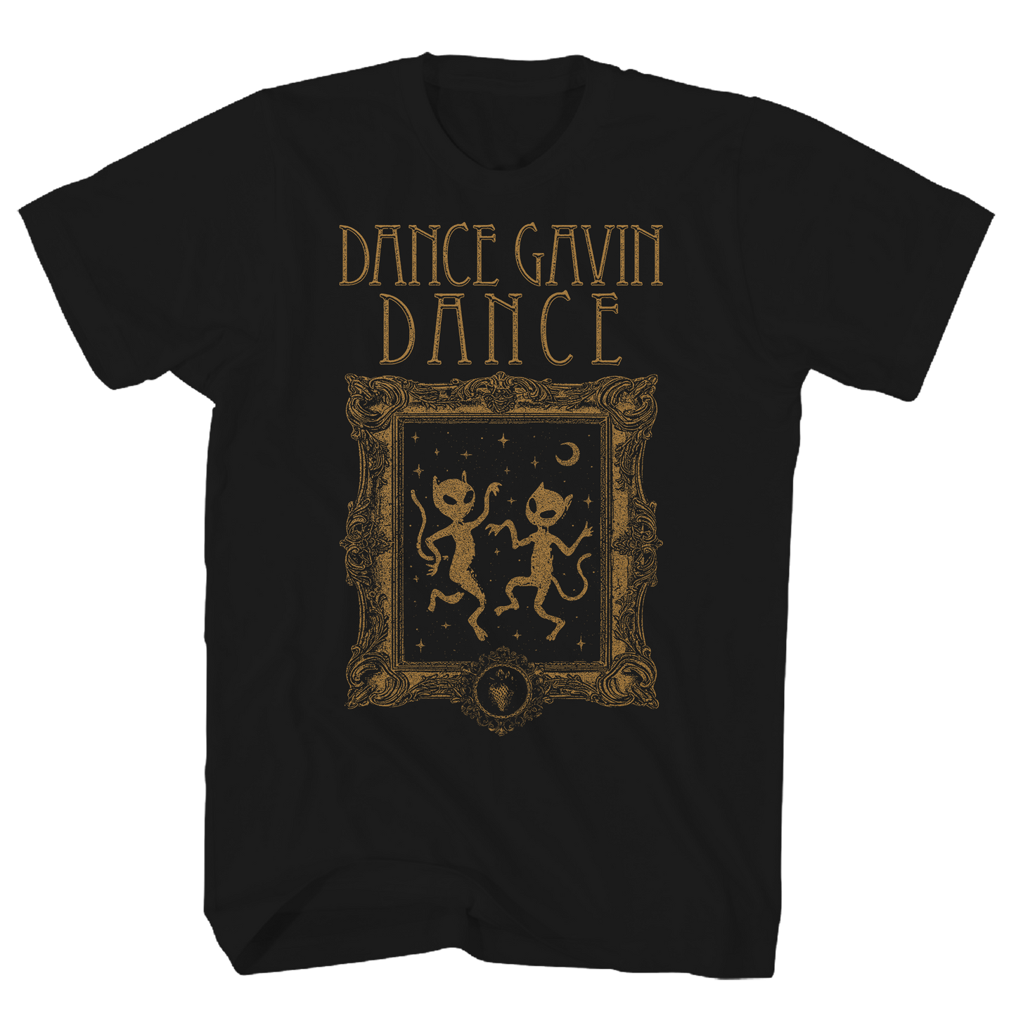 DANCE GAVIN DANCE FRAME BLACK T-SHIRT