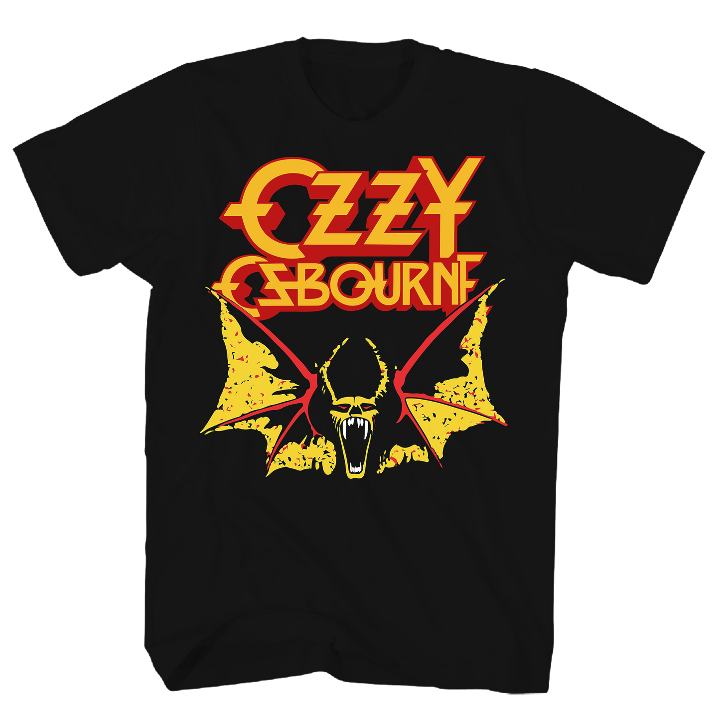 OZZY OSBORNE BAT BLACK T-SHIRT