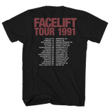Alice in Chains Facelift 1991 Tour Black T-Shirt - GMerch - Flyclothing LLC