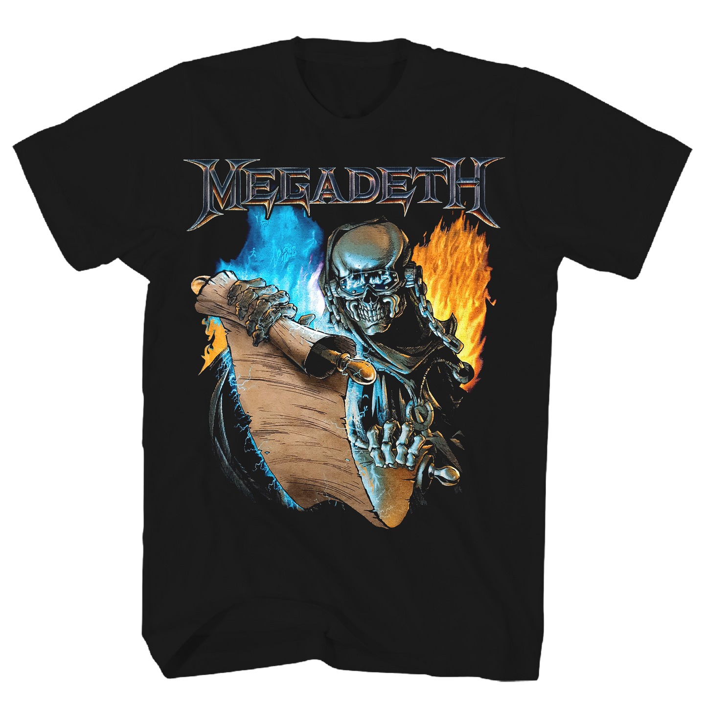 MEGADEATH CRIPTIC WRITINGS FRT/BACK BLACK T-SHIRT