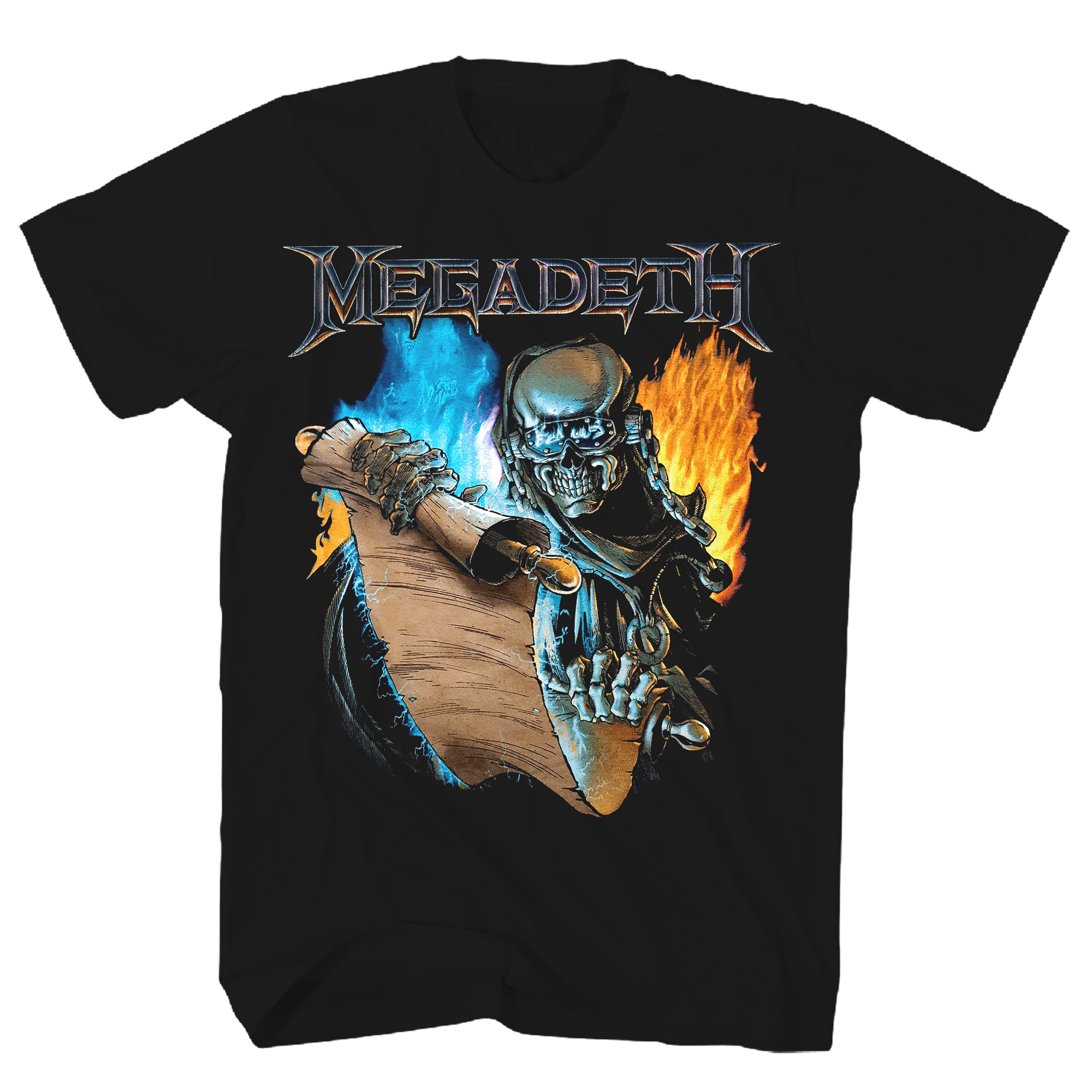 MEGADEATH CRIPTIC WRITINGS FRT/BACK BLACK T-SHIRT