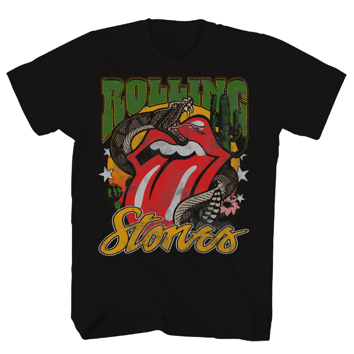 Rolling Stones Rattle Snake Tongue