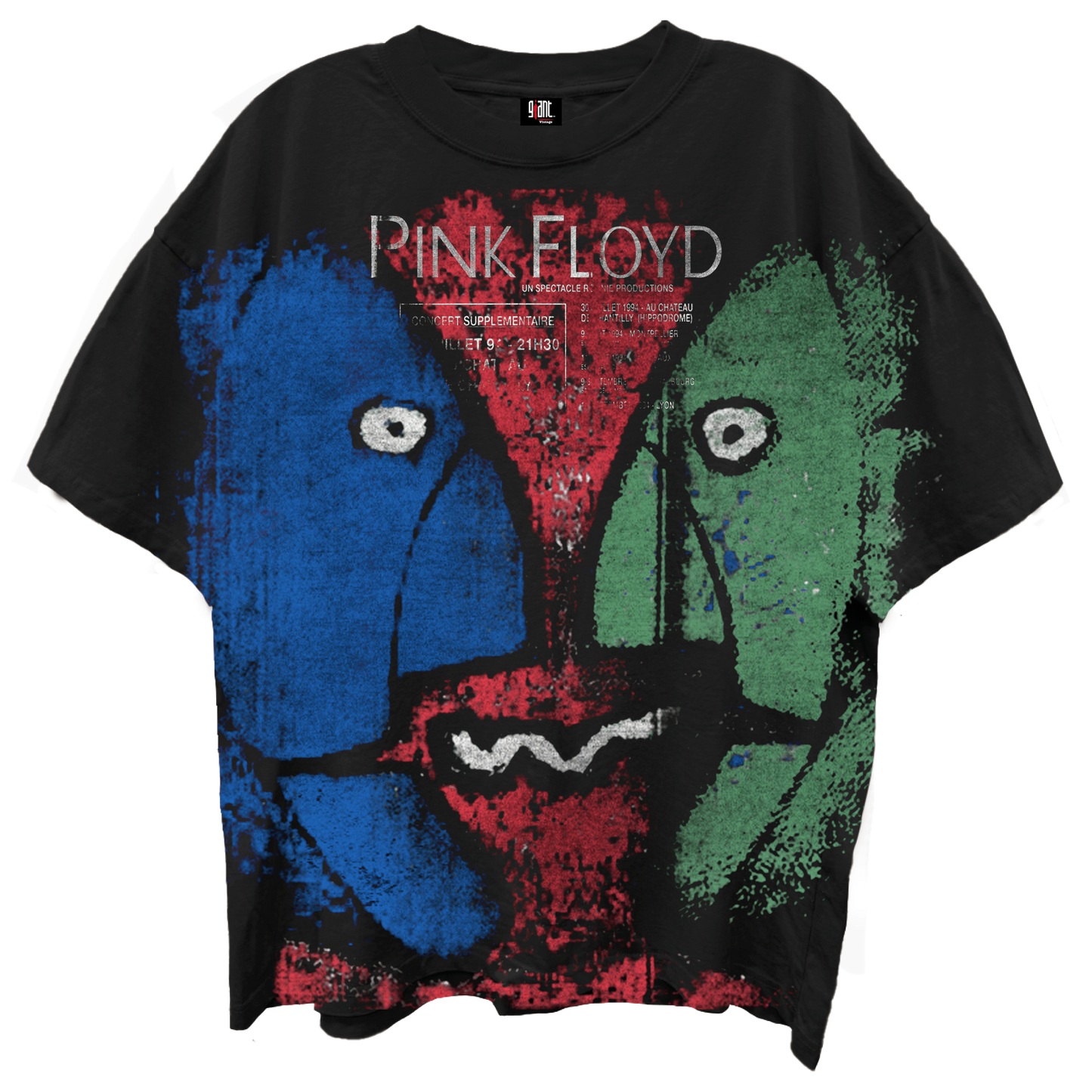 PINK FLOYD DIVISION BELL LIMO BLACK T-SHIRT/GIANT VINTAGE