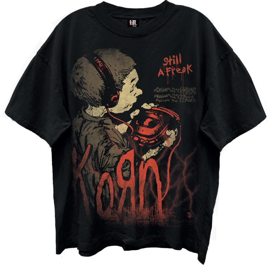 Korn Follow the Leader Still a Freak Limo Black/Giant Vintage