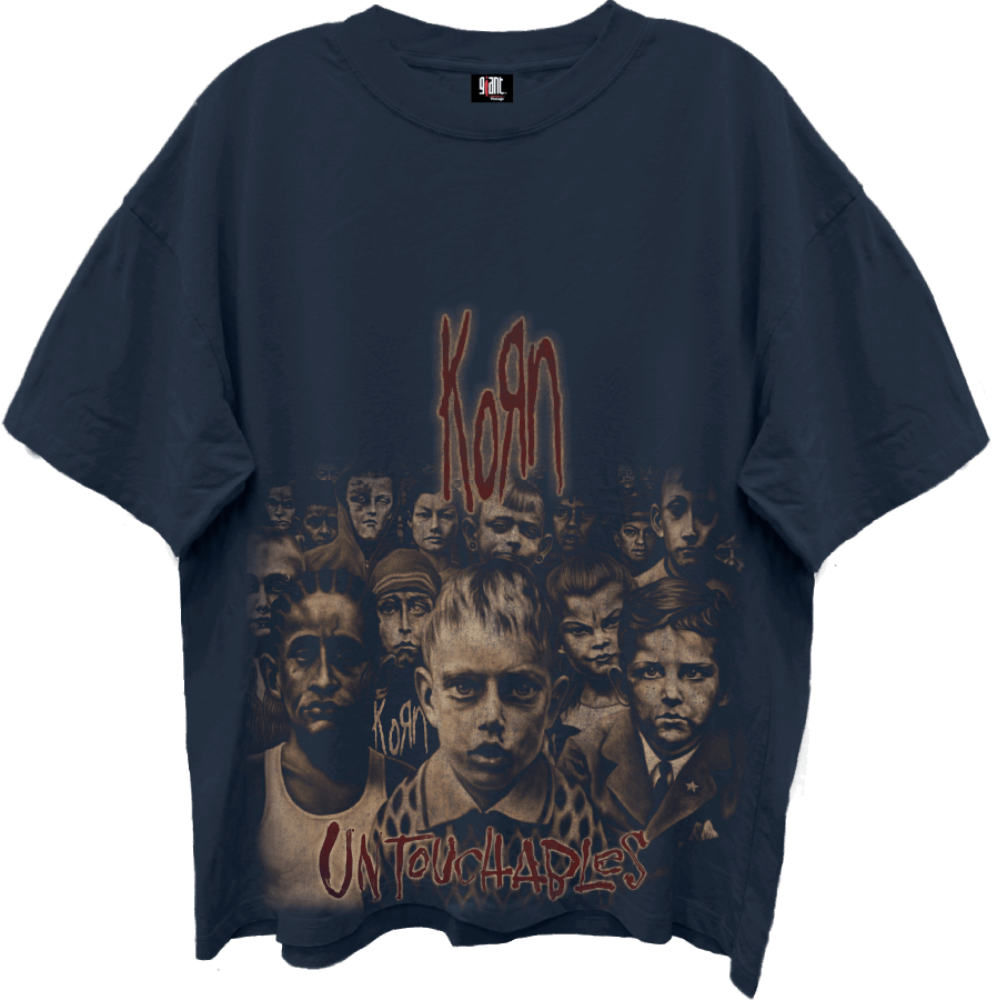 KORN UNTOUCHABLES NAVY/GIANT VINTAGE - GMerch - Flyclothing LLC