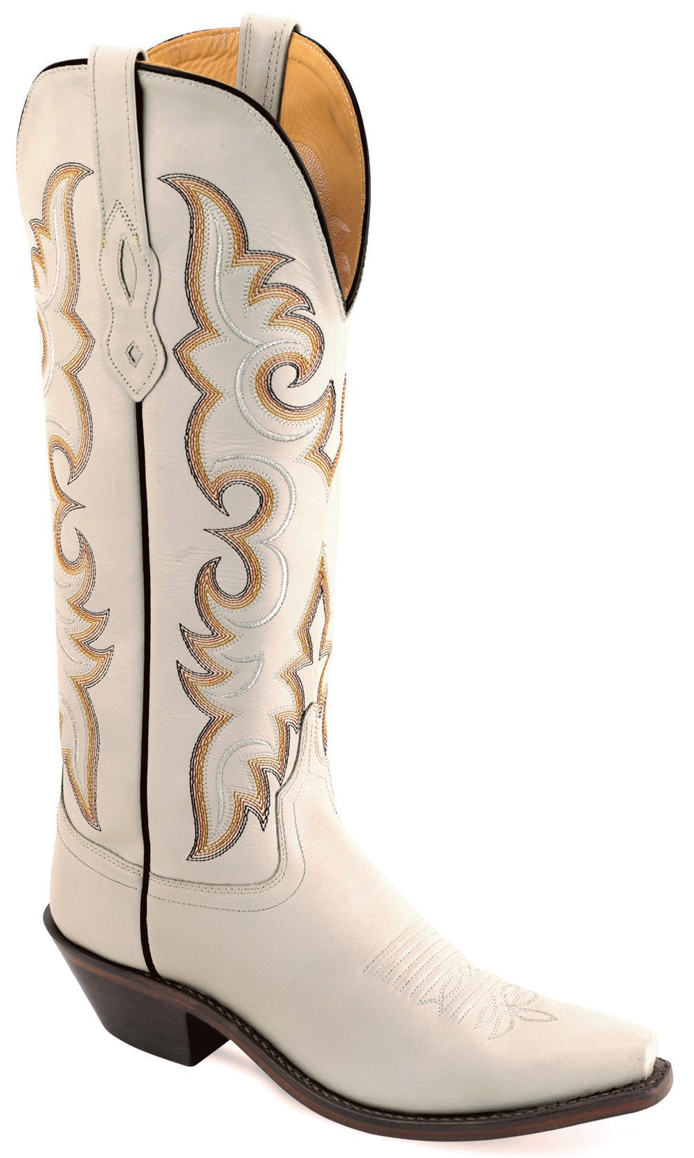 Old West Women's Western Boots Cream TS1556 - Old West - Flyclothing LLC