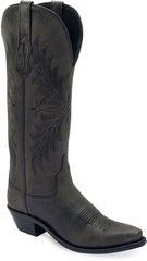 Old West Black WOMEN'S WESTERN BOOTS - Old West