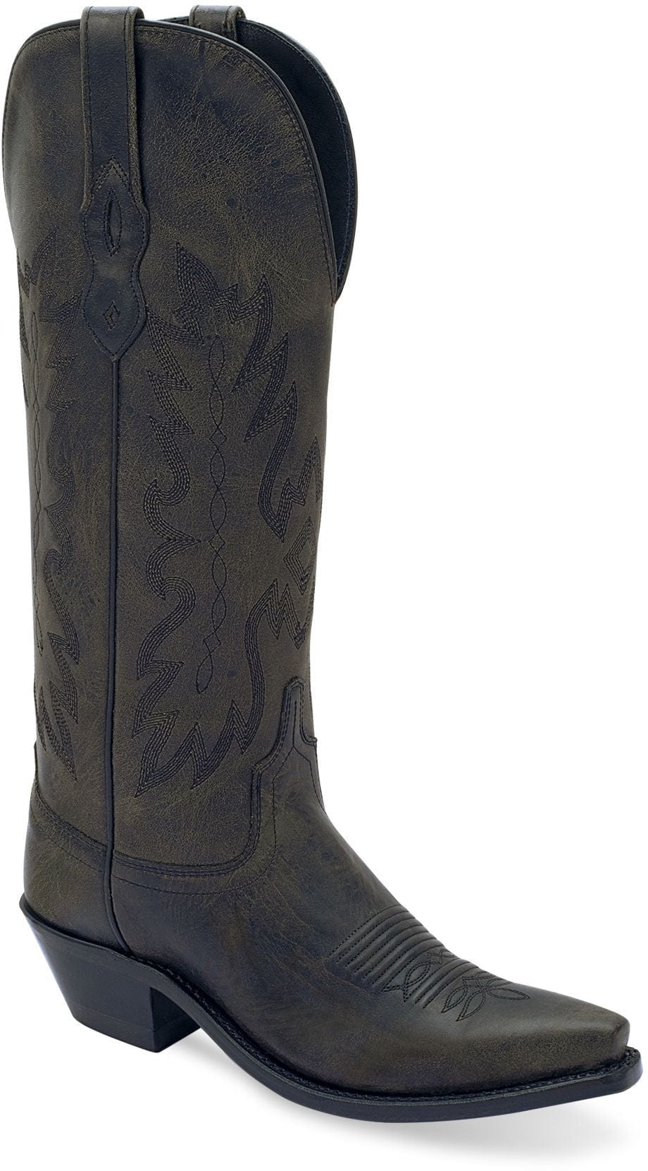 Old West Black WOMEN'S WESTERN BOOTS - Old West
