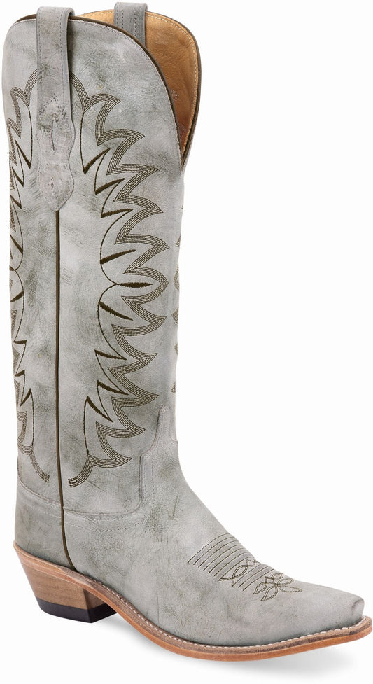 Old West Smoky Ivory Women's Western Boots - Old West