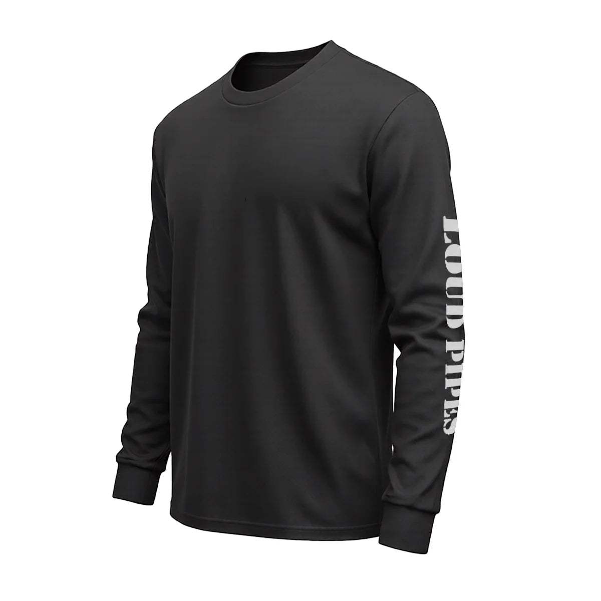 Loud Pipes Save Lives - Men's Long Sleeve Biker Tee - Unik Just for Bikers - Flyclothing LLC