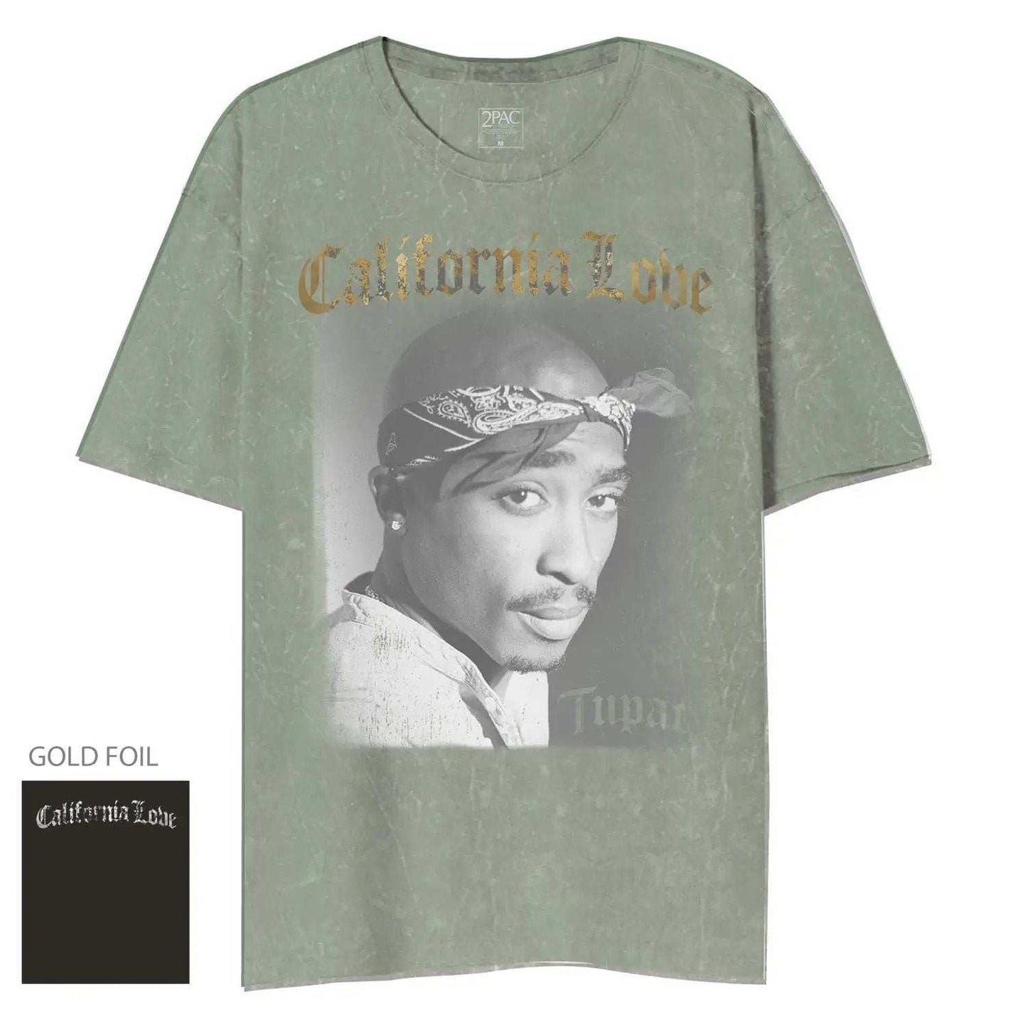 Tupac La Love Foil Unisex T-Shirt - Tupac - Flyclothing LLC