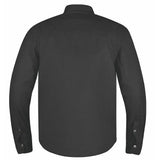 Defender - Mens Black Armored Flannel - Unik Just for Bikers - Flyclothing LLC