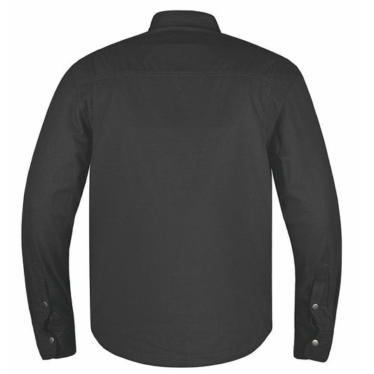 TW141.00 - Mens Black Armored Flannel