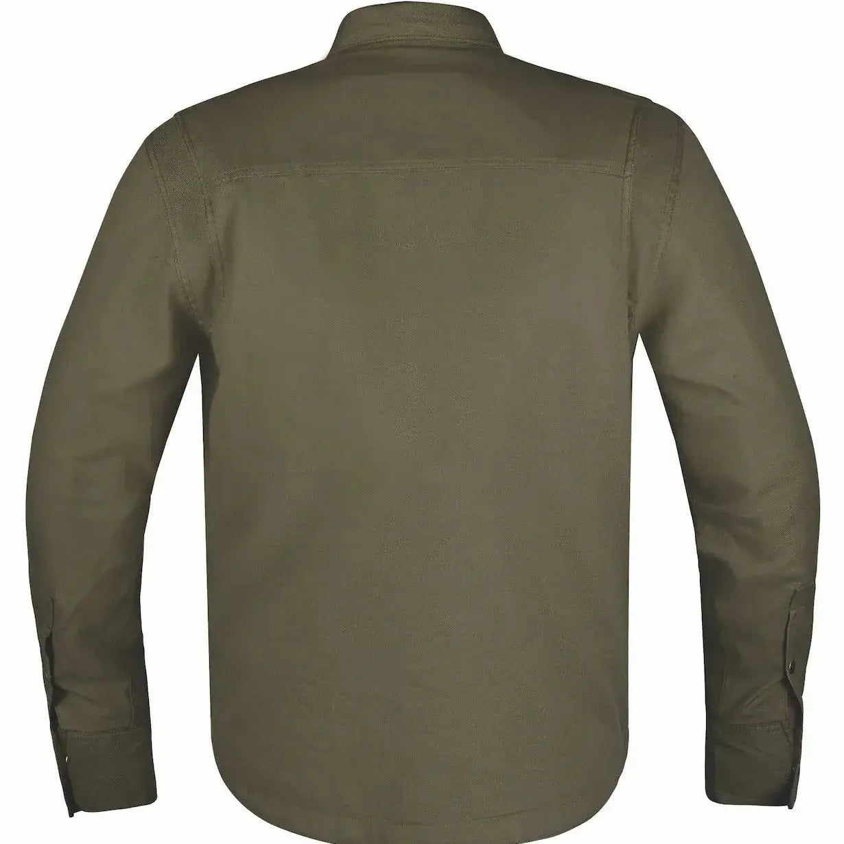 Sargeant - Mens Green Armored Flannel - Unik Just for Bikers - Flyclothing LLC