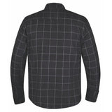 TW217.00 - MENS BLACK AND WHITE FLANNEL SHIRT