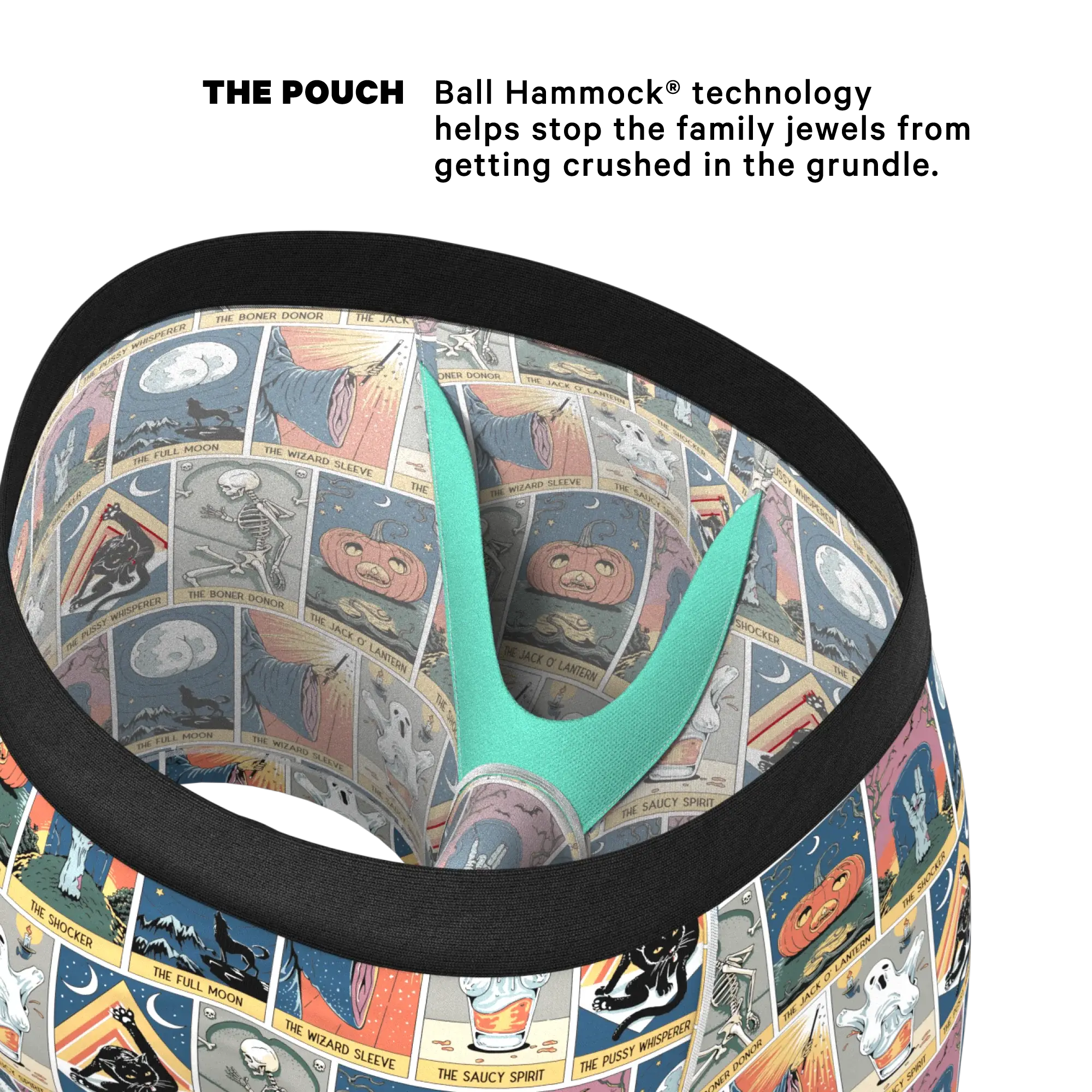 The Taboo | Tarot Cards Ball Hammock® Pouch Underwear - Shinesty - Flyclothing LLC