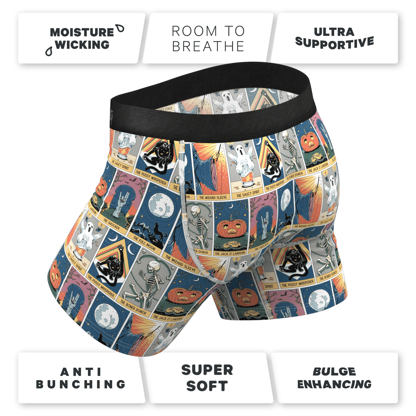 The Taboo | Tarot Cards Ball Hammock® Pouch Underwear With Fly