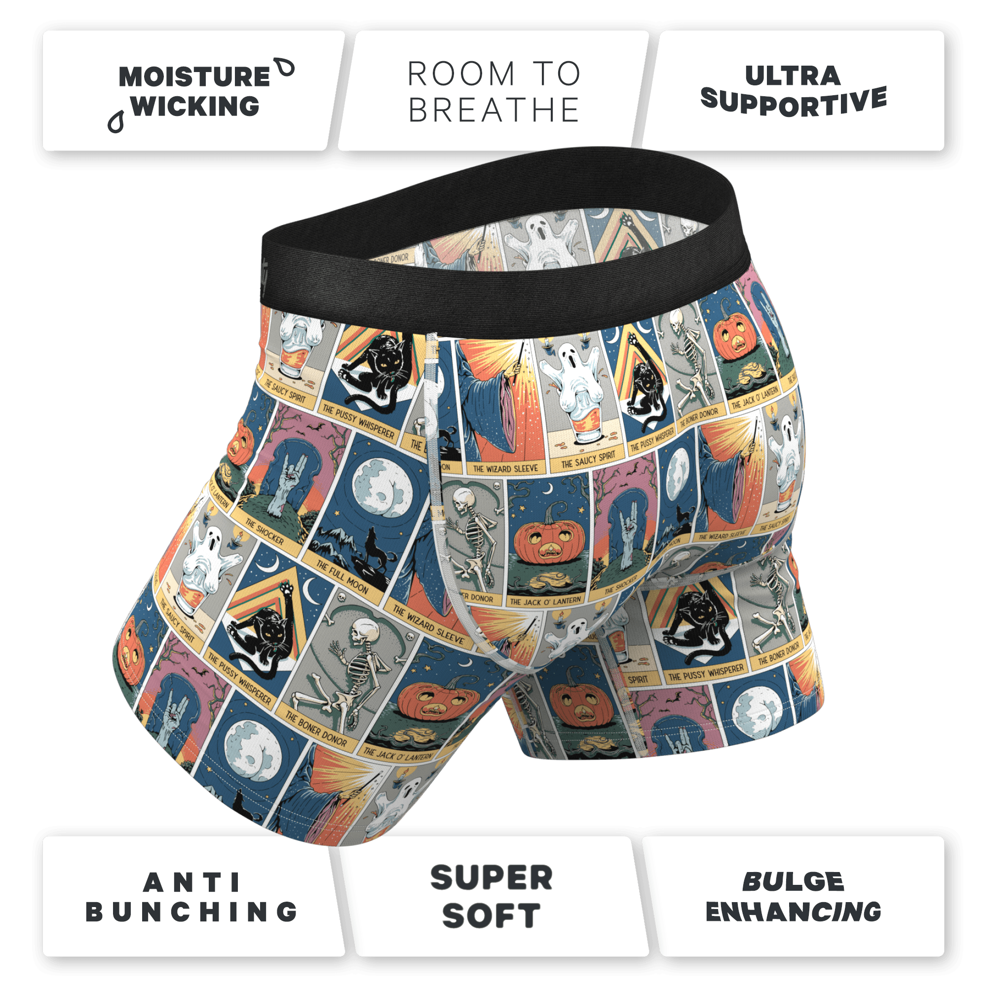 The Taboo | Tarot Cards Ball Hammock® Pouch Underwear With Fly