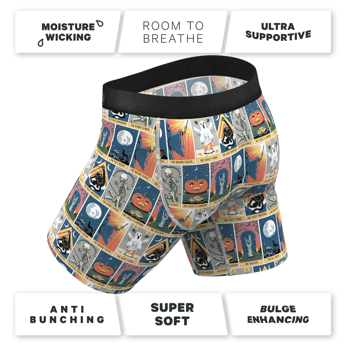 The Taboo | Tarot Cards Ball Hammock® Boxer - Long Leg